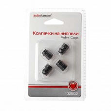 Колпачок на ниппель колеса декоративный комплект, 102502, AUTOSTANDART