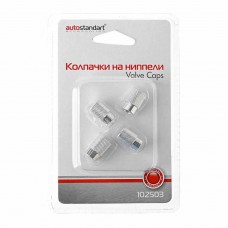 Колпачок на ниппель колеса декоративный комплект, 102503, AUTOSTANDART
