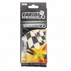 Ароматизатор подвесной пластина (ваниль) Formula-1, 91558, CARIBI