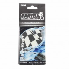 Ароматизатор подвесной пластина (голубая река) Formula-1, 91541, CARIBI