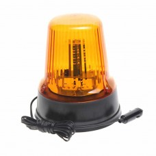 Маяк импульсный 12/24V (30 светодиодов) на магните желтый, МИМ 05 LED, САКУРА