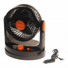 Вентилятор в салон 24V на платформе рег.скорость оранжевый, HX-T508 DC24V orange, MITCHELL